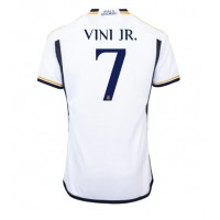 Camisa de time de futebol Real Madrid Vinicius Junior #7 Replicas 1º Equipamento 2023-24 Manga Curta